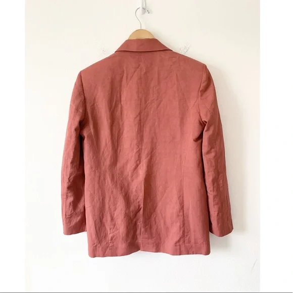 Zara Women's Rust Blazer - Picture 4 of 12